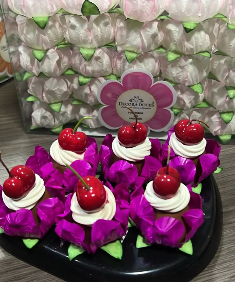 Forminha de luxo Decora Doces — modelo 8